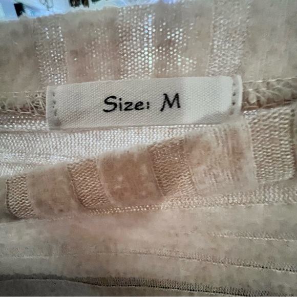 NWOT Cozy Cream Tiered Two Piece Knit Ribbed Sweater Dress Set Cropped SOFT - Picture 11 of 13